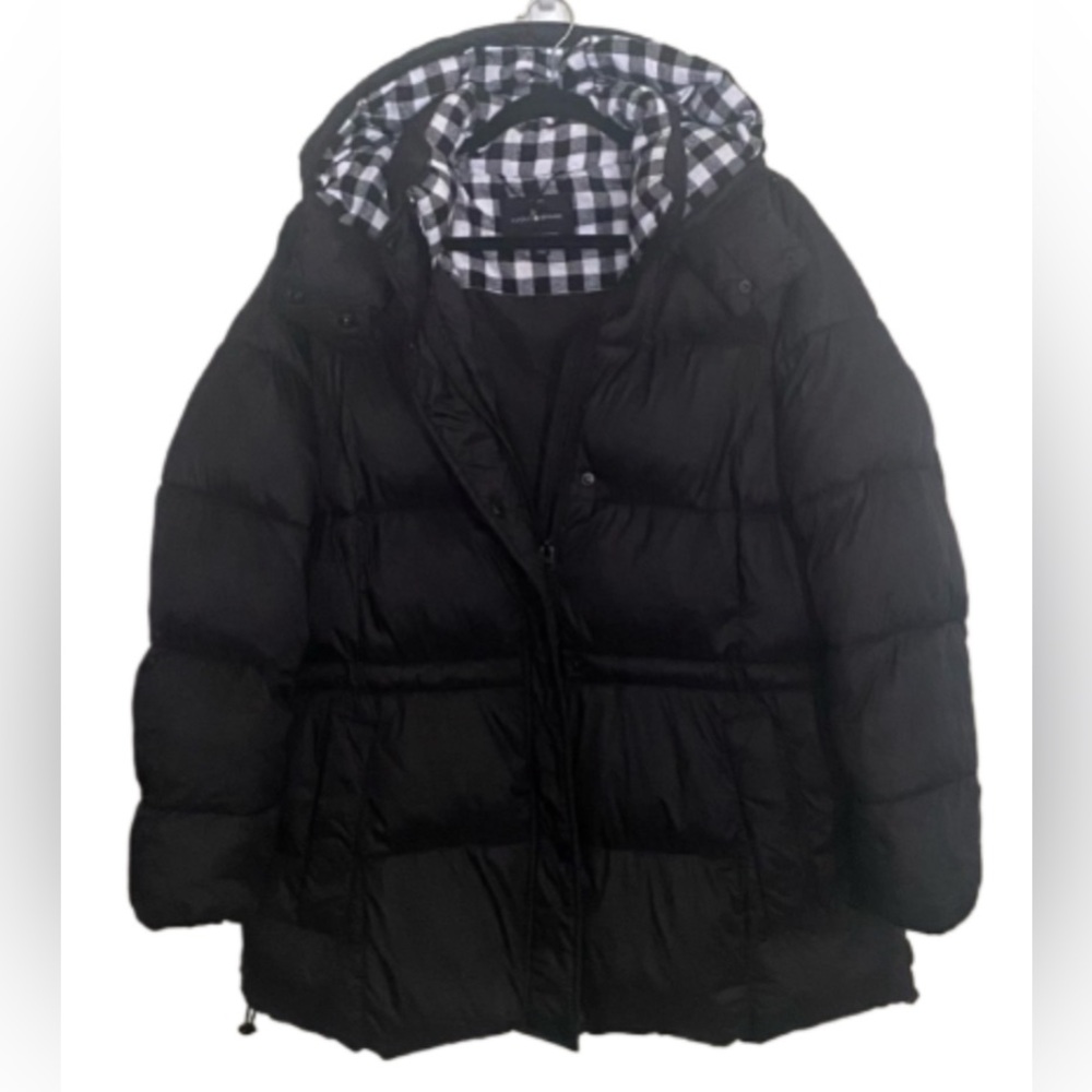 Lucky Brand Women’s Quilted Winter Coat Black Size XL